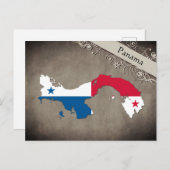 Panama Postkarte (Vorne/Hinten)