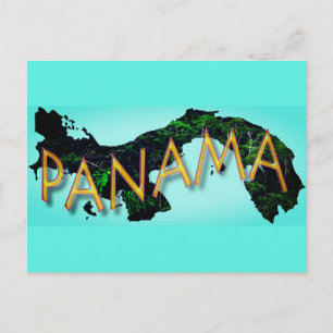 Panama-Postkarte Postkarte