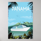 Panama-Reiseplakat, Poster (Vorne)