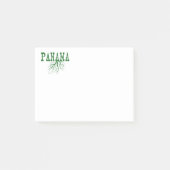 Panama Rooted Tree Roots Panamanian Word Art Post-it Klebezettel (Vorderseite)