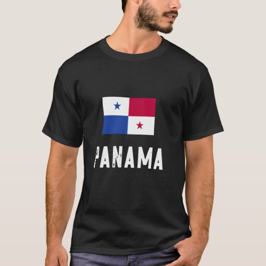 Panama Roots Panamaische Flagge Mittelamerika Hisp T-Shirt (Vorderseite)