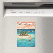Panama San Blas Islands Travel Magnet (In Situ (Geschirrspüler))