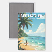 Panama Santa Catalina Travel Magnet (Vorderseite/Rückseite)