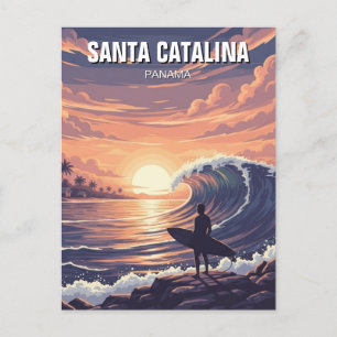 Panama Santa Catalina Travel Postkarte