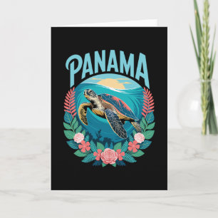 Panama-Schildkröte Panamaisch Panamaischer Stolz L Karte