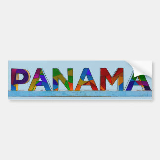 Panama Sign Autoaufkleber