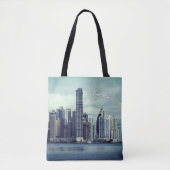 Panama Skyline (anpassbar) Tasche (Vorderseite)