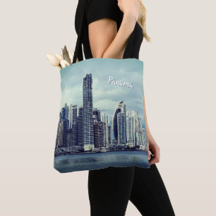 Panama Skyline (anpassbar) Tasche