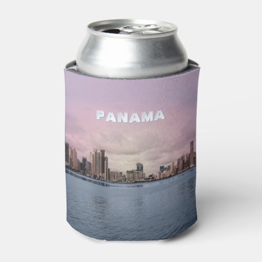 Panama Skyline Dosenkühler (Kanne Vorderseite)
