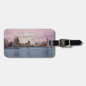 Panama Skyline Gepäckanhänger (Vorderseite horizontal)