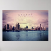 Panama Skyline Poster (Vorne)