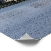 Panama Skyline Poster mit/aus anpassbarem Text (Ecke)