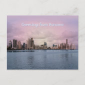 Panama Skyline Postkarte (Vorderseite)