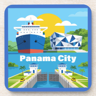 Panama-Stadt Panama Getränkeuntersetzer