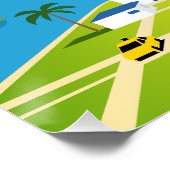 Panama-Stadt Panama Poster (Ecke)