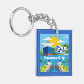 Panama-Stadt Panama Schlüsselanhänger (Vorderseite links)