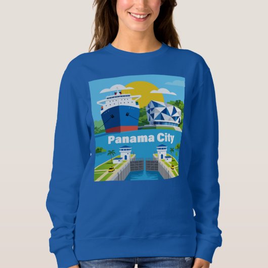 Panama-Stadt Panama Sweatshirt (Vorderseite)