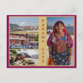 Panama-Stadt Postkarte (Vorderseite)