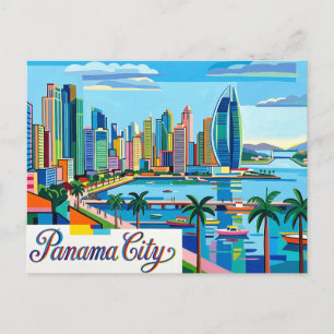 Panama-Stadt Postkarte