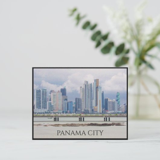 Panama-Stadt Postkarte (Stehend Vorderseite)