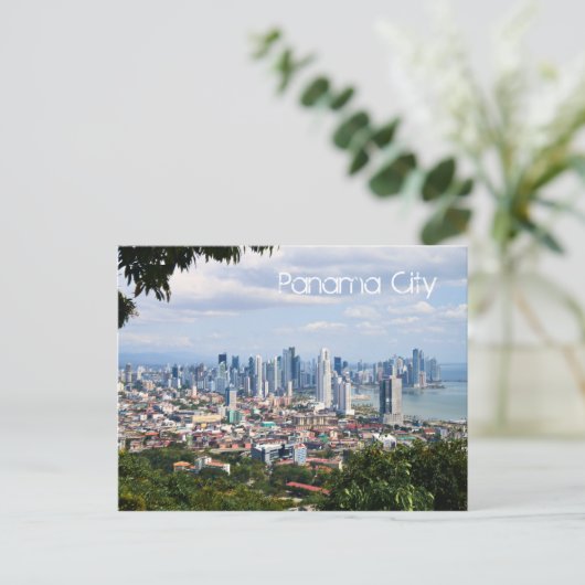Panama-Stadt Postkarte (Stehend Vorderseite)