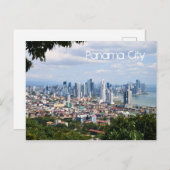 Panama-Stadt Postkarte (Vorne/Hinten)