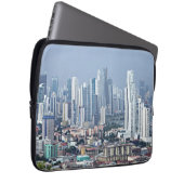 Panama-Stadt Skyline Laptopschutzhülle (Vorne Rechts)