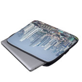 Panama-Stadt Skyline Laptopschutzhülle (Vorne Knopf)