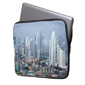 Panama-Stadt Skyline Laptopschutzhülle (Vorderseite Links)