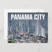 Panama-Stadt Skyline Postkarte (Vorne/Hinten)