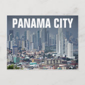 Panama-Stadt Skyline Postkarte (Vorderseite)