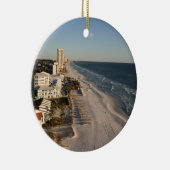 Panama-Stadt Strand Florida-Bild Keramik Ornament (Rechts)