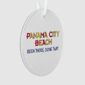 Panama-Stadt Strand Florida BTDT Ornament (Vorderseite)