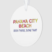 Panama-Stadt Strand Florida BTDT Ornament (Vorderseite)