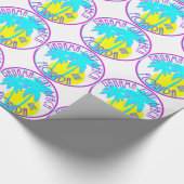 Panama-Stadt Strand Florida Geschenkpapier (Ecke)