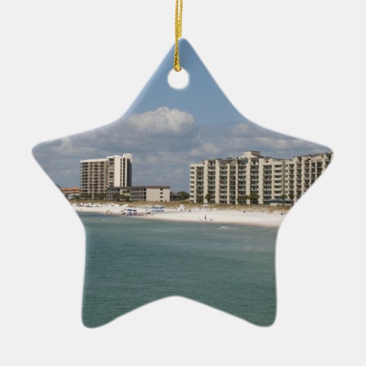 Panama-Stadt Strand, Florida Keramikornament (Vorne)