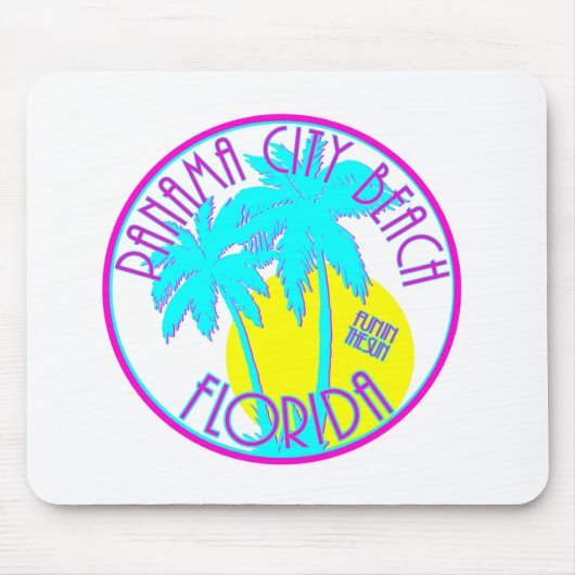 Panama-Stadt Strand Florida Mousepad (Vorne)
