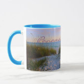 PANAMA-STADT STRAND, FLORIDA-Tassenbabyblau Tasse (Links)