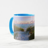 PANAMA-STADT STRAND, FLORIDA-Tassenbabyblau Tasse (Vorderseite Links)