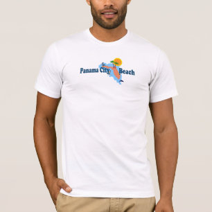 Panama-Stadt Strand T-Shirt