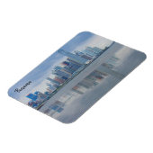 Panama-Stadtreflektionen Magnet (Linke Seite)