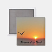 Panama-Strandmagnet Magnet (Vorderseite/Rückseite)