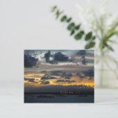 Panama Sunrise 1 Postkarte (Stehend Vorderseite)