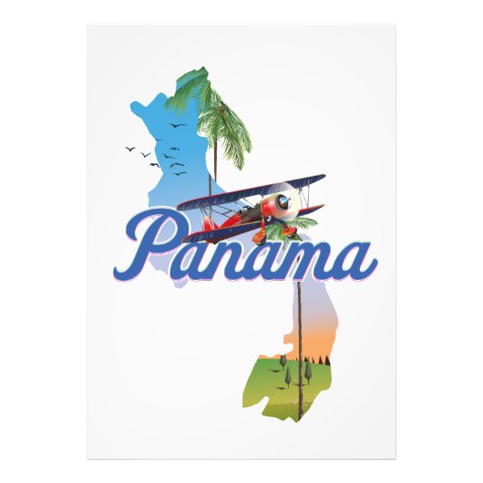 Panama Travel Poster (Vorne)