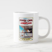 Panama und der Canal Airplane Movie Promo Poste Jumbo-Tasse (Rechts)