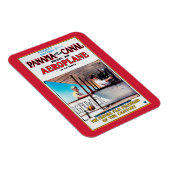 Panama und der Canal Flugzeug Film Promo Poste Magnet (Rechte Seite)