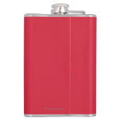 Panama und der Kanal-Flugzeug-Filmpromo-Posten Flachmann (Rückseite)