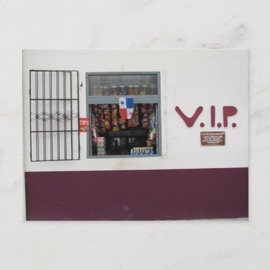 Panama v.i.p. postkarte (Vorderseite)