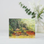 Panama Watercolor Postkarte (Stehend Vorderseite)