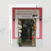 Panamahüte bellezas postkarte (Vorne/Hinten)